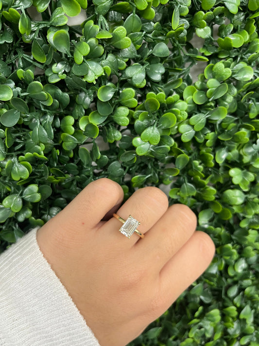 14K YG Engagement Ring